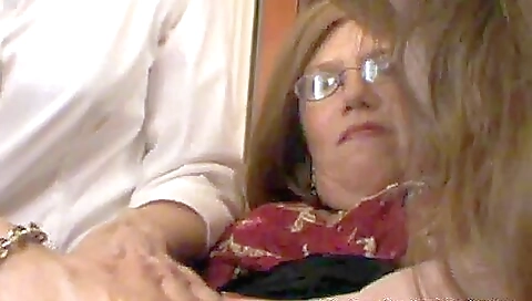 Busty brunette stepmom and another mature stepmom have fun