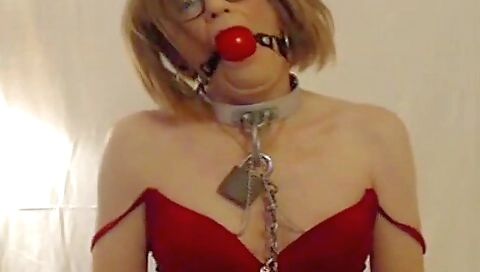 A brunette is getting her pussy clamped hard by her step dad