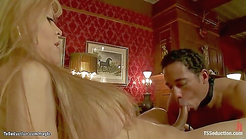 A hot brunette and a large boob latina have anal fucking today